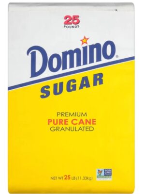 Domino® Premium Pure Cane Granulated Sugar, 25 lb